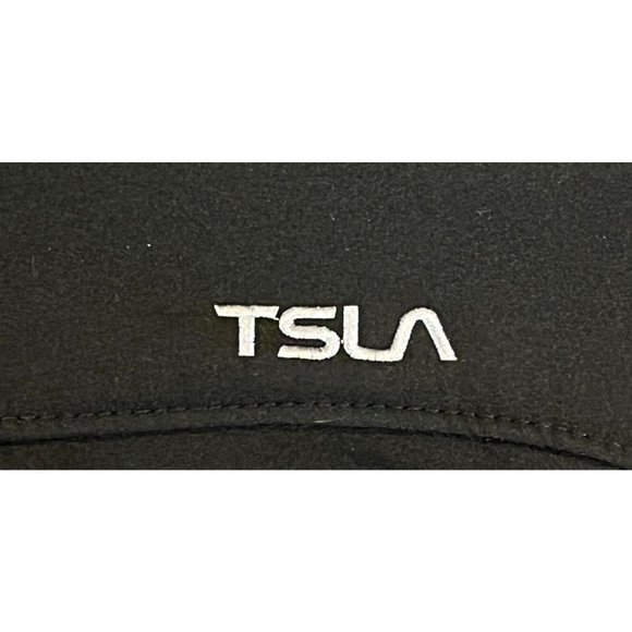 TSLA * Softshell Jacket * Fleece Lined * Black * Men's Size M - Picture 1 of 12